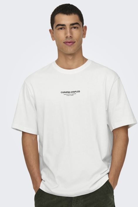 Only & Sons onscurated rlx print ss tee